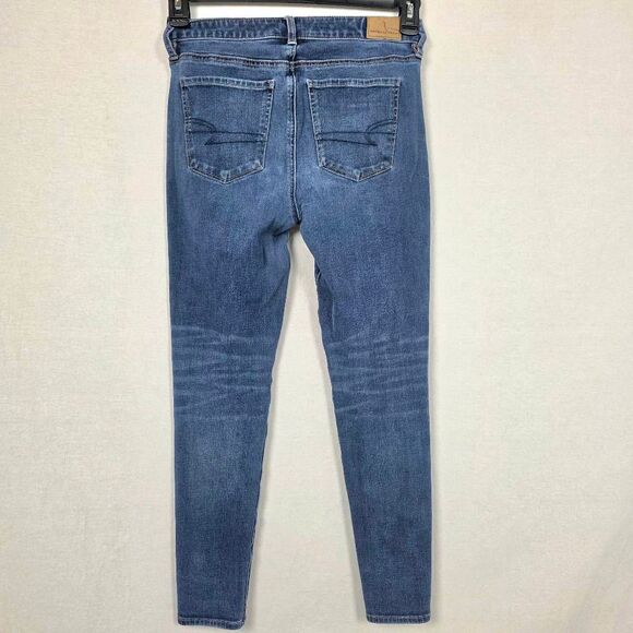 American Eagle The Dream Jean Skinny Women 4 Short - Picture 3 of 7